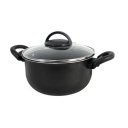 Ver mais imagens de Jogo de Panelas 11 Peças Antiaderente Aluminio Preto