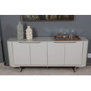 Ver imagem 1 de Buffet Liege 180 Cm Off White Fosco C/ Champanhe