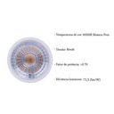 Ver imagem 4 de Kit 4 Lampada 6000K 6W Led Dicroica Mr16 Gu10 Lup08