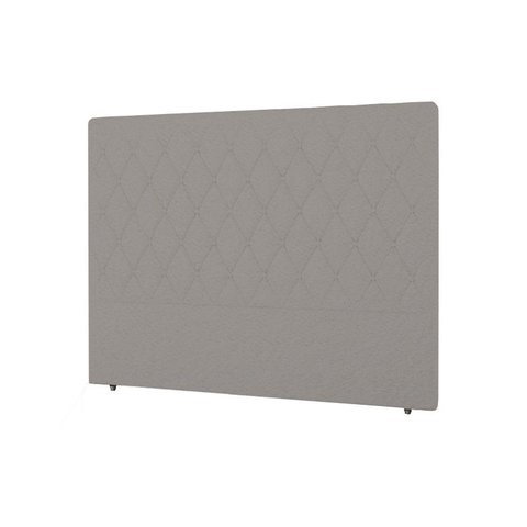 Cabeceira Camponesa Plus Casal 1400mm Veludo Adar Off White - Simbal