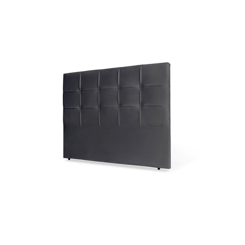 Cabeceira De Cama Box Luiza Queen 160cm X 106cm Couro Preto Mz Decor