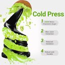 Ver imagem 7 de Amzchef Juicer Automático 5.3'' com Pressão Fria e Motor de 250w (preto)