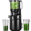 Ver imagem 1 de Amzchef Juicer Automático 5.3'' com Pressão Fria e Motor de 250w (preto)