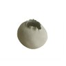 Vaso Organico Decorativo em Ceramica Branco 13,5cm - 1