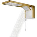 Ver imagem 2 de Chuveiro Acqua Duo Branco Matte Gold 127v 5500w