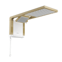 Ver imagem 1 de Chuveiro Acqua Duo Branco Matte Gold 127v 5500w