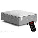 Ver imagem 5 de Colchão Casal C/ Vibro Massagem Ensacadas Masterpocket Velvety Soft Pillow Top (138x188x30) -