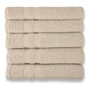 Ver imagem 2 de Kit Hotel 5 Toalhas Super Grossa e Felpuda 80x150cm Camurça Beka