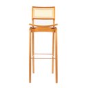 Ver imagem 4 de Banqueta Milão Alta Assento e Encosto em Palhinha Amêndoa