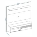 Ver imagem 3 de Painel para TV até 60 Polegadas NT 1100