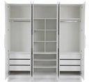 Ver imagem 3 de Guarda-roupa Modular 6 Portas 9 Gavetas 1013 Ilan Branco