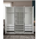 Ver imagem 2 de Guarda-roupa Modular 6 Portas 9 Gavetas 1013 Ilan Branco