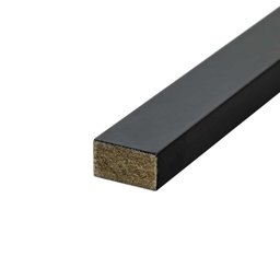 Barra de Acabamento Reta Preto 3x1,2x270cm Casablanca - 2