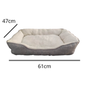 Ver imagem 2 de Cama para Pet Gato Cachorro 61x47cm Algodão Lavável