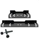 Ver imagem 3 de Kit Acessórios Para Banheiro Preto Fosco 6 Peças Zmt