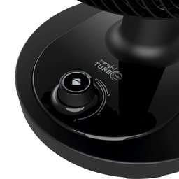 Ventilador de Mesa Cadence Refresh Turbo Pro 6 Pás Preto e Azul vtr420 220v - 7
