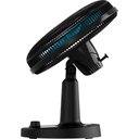 Ver imagem 5 de Ventilador de Mesa Cadence Refresh Turbo Pro 6 Pás Preto e Azul vtr420 220v