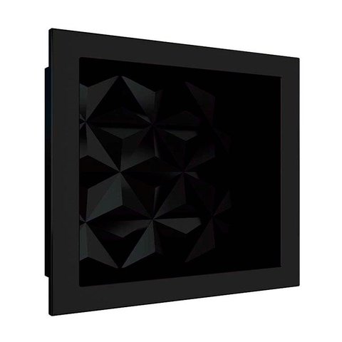Nicho Para Banheiro 40x30X10 Mármore Sintético Cozimax Preto Textura