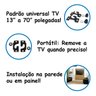 Suporte Universal para TV Fixo Colocar Tv na Parede Inova - 2