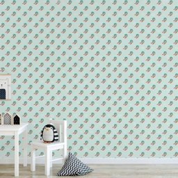 Papel de Parede Infantil Sereia Menina - 1