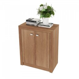 Kit 5 Peças com Mesa para Escritório, Armário Baixo, Armário Alto, Estante e Gaveteiro - 3