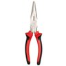 Alicate Bico Meia Cana Vermelho e Preto - Med. 8' - Eda - 1
