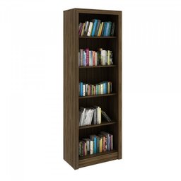 Kit 5 Peças com Mesa para Escritório, Armário Baixo, Armário Alto, Estante e Gaveteiro - 9