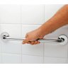 Barra de Apoio em Aço Inox 40cm Banheiro Idoso Deficiente Segurança - 1