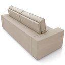 Ver imagem 7 de Sofá Retrátil Reclinável para Sala de Estar Living 290cm Clara M03 Veludo Bege - Lyam Decor