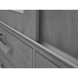 Guarda Roupa Casal 3 Portas Correr e Espelho 6 Gavetas Meridian – Cinamomo/off White - 3