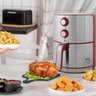 Air Fryer Philco 4,6l 1500w Inox Redstone Pfr18vi 220v - 6