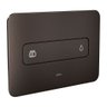 Acabamento para Caixa de Descarga Embutida Deca You 4900.mr01.mt Brown Matte Brown Matte 4900.mr01.m - 2