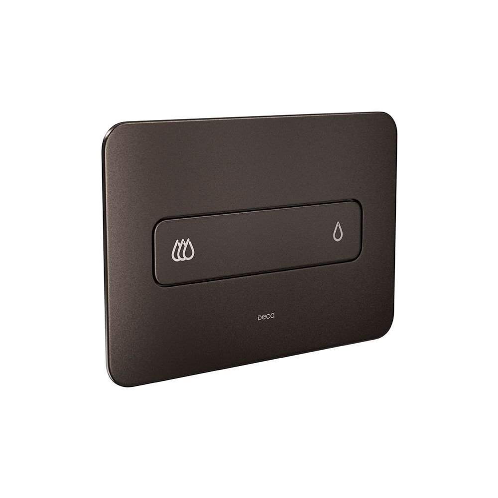 Acabamento para Caixa de Descarga Embutida Deca You 4900.mr01.mt Brown Matte Brown Matte 4900.mr01.m - 1