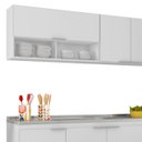 Ver imagem 6 de Armário de Cozinha Cp02 com Pia 180cm Pérola Z34 Branco - Mpozenato