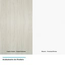 Ver imagem 6 de Quarto Completo de Canto Solteiro com 7 Módulos e Espelho Prime Plus Luciane Móveis