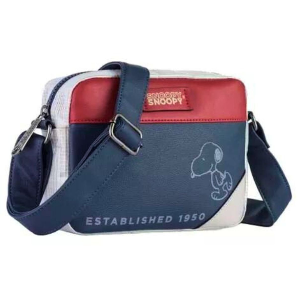 Bolsa Transversal Bag Snoopy Azul Semax