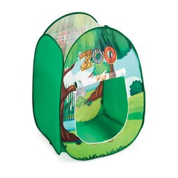 Barraca Pop Up Quadrada Infantil Dobrável Zoo Fabrincando - 2