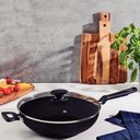 Ver imagem 6 de Caçarola Turim Alumínio Antiaderente 2,8l + Faqueiro Ipanema 30pc + Wok Loreto 3,3l - Tramontina