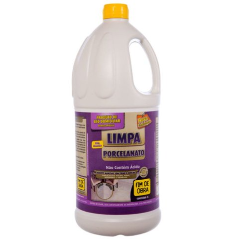 Limpa Porcelanato 2 Litros Limpedra - 040 - Fim de Obra Limpa Porcelanato 2 Litros Limpedra 040 Fim 