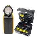 Ver imagem 2 de Lanterna de Mão Solar Recarregável com Kit de Ferramentas
