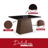 Mesa para Sala de Jantar 120x90cm com Vidro Lapidado  - 5