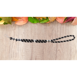 Guia para Cães em Corda Dupla 16mm X 60cm Preto - 8