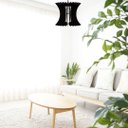 Ver imagem 5 de Luminária Teto tipo Pendente CURVA MDF - Completa - Cor: Preta