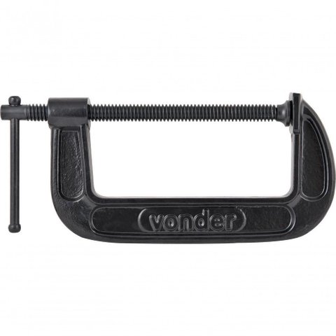 Grampo Tipo C 8 Ferro Nodular Vonder Plus