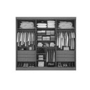 Ver imagem 2 de Guarda Roupa da Vinci 6 Pts com Espelho D Doro Móveis