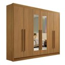 Ver imagem 1 de Guarda Roupa da Vinci 6 Pts com Espelho D Doro Móveis