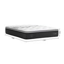 Ver imagem 4 de Colchão Queen Berlim One Side Pillow 34x 198x 158 cm Preto/Elegancy/Black Herval