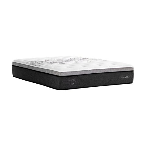Colchão Queen Berlim One Side Pillow 34x 198x 158 cm Preto/Elegancy/Black Herval