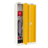 Armário de Aço - 03 Portas - Nk 3301 Nilko Armários Amarelo Cadeado Padrão - 3