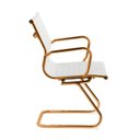 Ver imagem 5 de Cadeira de Escritório Eames Branca - Fixa | Red Gold